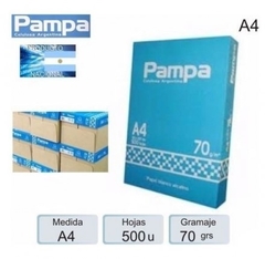 Resma Pampa A4 70 grs 500 hojas *806190* - comprar online