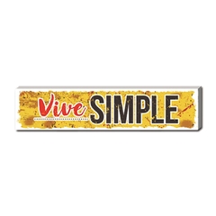 Cartel simple 7 x 35 cm *9300* en internet