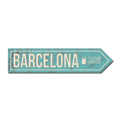 Cartel simple 7 x 35 cm *9300* - tienda online