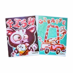 Cuaderno Maraton Cool Monster 48 Hojas Rayadas *6AS111141*