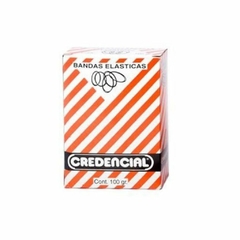 Bandas Elastica Credencial Cajita x100 gr *6BAN100C*