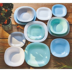 Plato playo Carine Turquesa 27cm Luminarc *9P4127* en internet