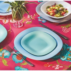Plato hondo Carine Turquesa 21cm Luminarc *9P4251* en internet