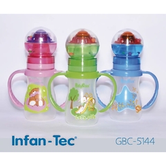 Mamadera Tetina Silicona 125 ml con Tapa Maraca Infan-Tec *9GBC5144* en internet