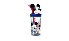 Vaso con figurine Mickey 350 ml *9KM528*