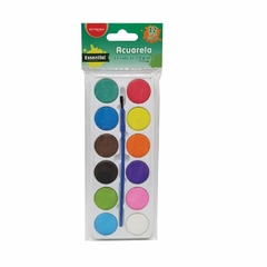 Acuarelas 12 Colores 23mm *6KR972135*