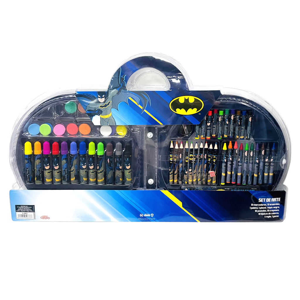 Set de Arte Batman 60pcs *6LJ401* - Cindy Mayorista