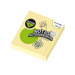 Notas Autoadhesivas 75x75 mm 100 Hojas Pizzini *6NA7575100*