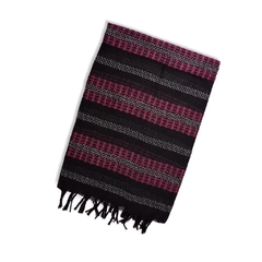 Pañuelo Rectangular Rayas con Flecos *8PA434R* en internet