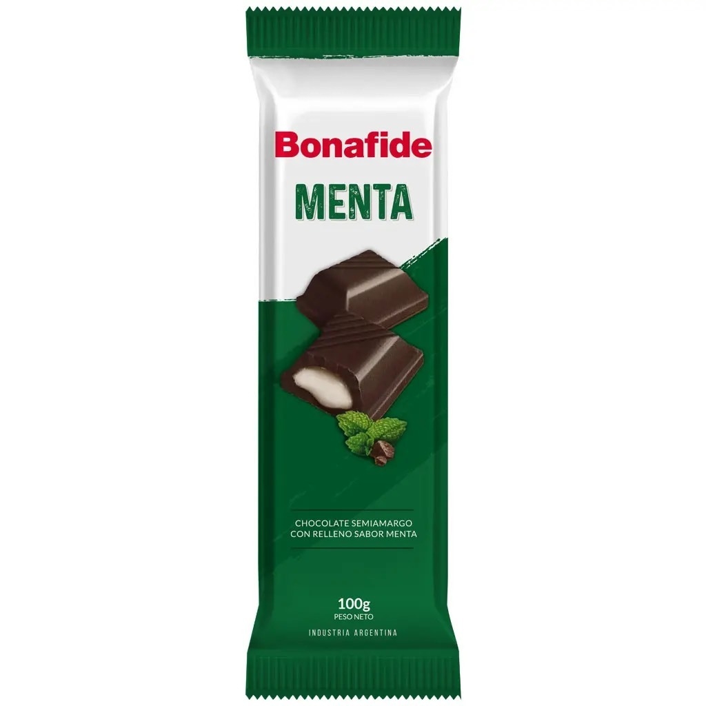 TAB MENTA CON CHOCOLATE X100 GR Bonafide Belgrano
