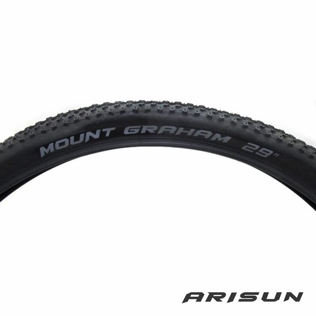 Par De Neumáticos Arisun Mount Graham Skinwall De 26 X 1,95 Cm Con Camara Color Negro