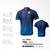 Remera Ziroox Corta MOTION PIXEL Azul