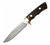 Cuchillo Explorer de acero inoxidable satinado, con cachas de madera y hoja enteriza. en internet
