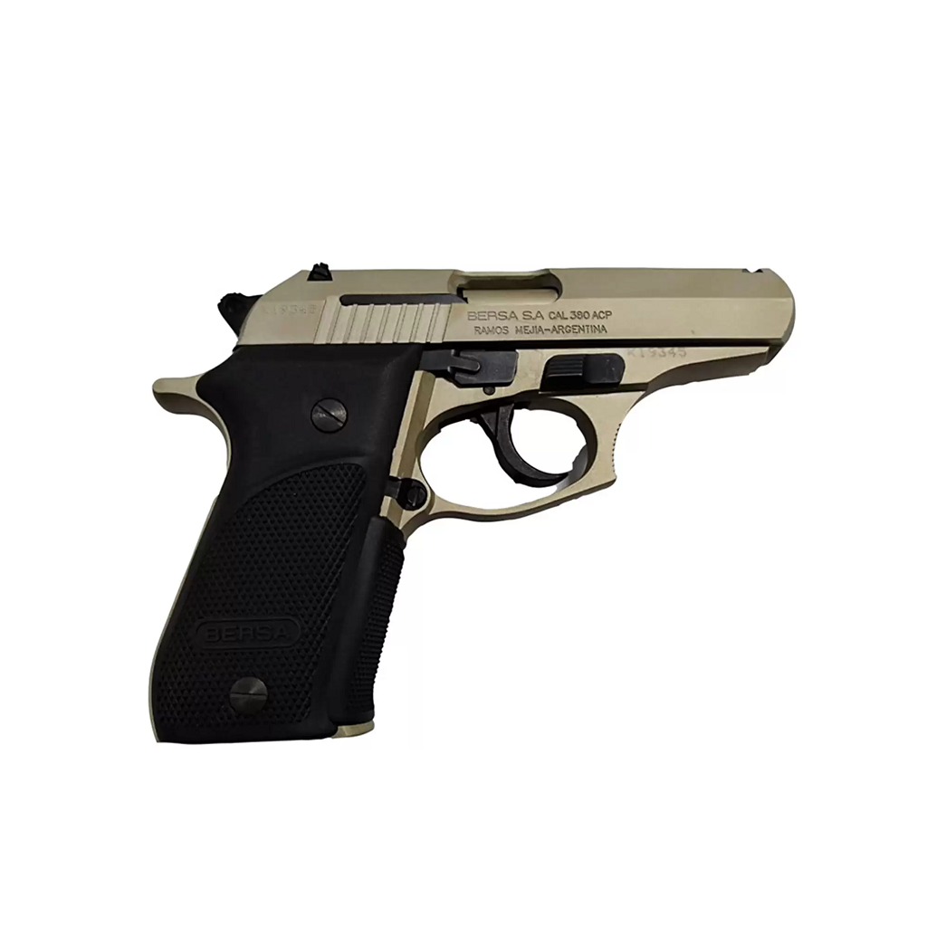 Pistola Semiautomatica Bersa Tpr Plus Nickel