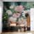 Mural Zinnias
