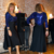 Azul brillo. Talle S - comprar online