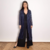 Kimono azul brillo