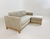 Sillón triple modelo Morena con puff imcluido en internet