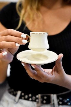 Juego de Tazas Amne Cream