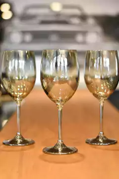 Juego de Copas Tono Champagne