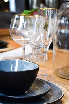Juego de Platos Londres Gris - Muebles Tendencia