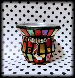 Mate  Shimmering Yellow & Orange & Red