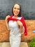 Cardigan Manga Longa Ponto Vertical - loja online