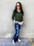 Calça Jeans Destroyd Bootcut com Abertura - Dadiva na internet