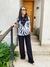 Blazer animal print com recorte Elegance - comprar online