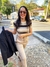 Calça Cintura Alta com Detalhes em Pregas em NC - Cheroy na internet