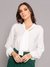 BLUSA EM MANGA LONGA COM LAÇO PARA GRAVATA E PUNHOS LARGOS - Sob Encomenda - comprar online