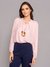 BLUSA MG LONGA COM V SEM DECOTE 10089 - Sob encomenda