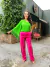 Blusa um ombro só com franja em viscose Viena Cheroy - comprar online