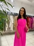 Vestido Drapeado sem mangas em chiffon Cheroy na internet