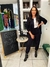 Body Malha Canelada Preto e Branco Mercatto - comprar online
