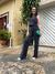 Conjunto Regata Cropped e Calça Pantalona em Lurex Cheroy - comprar online