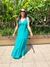 Vestido longo em laise collor, com recorte busto - maranata
