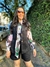 Blusa com gola alta e amarração nas costas Cheroy