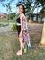 Kimono Estampado em Viscose Mercatto