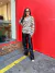Casaqueto com faixa em Tweed Zebra Cheroy na internet