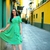 Vestido Rayon Sen Sorialle com cinto Moirai - comprar online