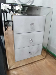 mesa de luz ESPEJADA CARRARA - comprar online