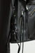 CAMPERA DE CUERO NEGRA - tienda online