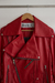 CAMPERA DE CUERO ROJA - comprar online