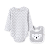 Conjunto Coala com Babador Longo Bebê Unissex - Pingo Lelê