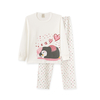 Pijama Longo Pinguim com Calça Confete Bebê Feminino - Pingo Lelê
