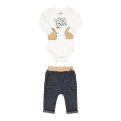 Conjunto Longo Calça Saruel de Moletom Bebê Masculino - Tile e Sul - comprar online
