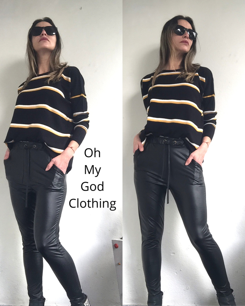 Pantalón babucha engomado - Ohmygod.clothing