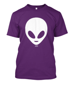 Camiseta de alienígena/ET Grande - Linha Cores - Algodão - Loja do Portal Vigília