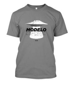 Camiseta Estonada UFO do Bob Lazar na Área 51 S4, Modelo Esporte (Sport Model)
